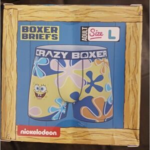 Crazy Boxer Spongebob Boxer Briefs
